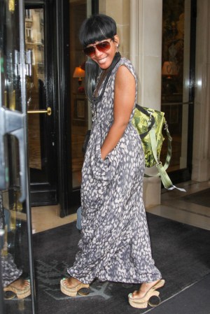 Celebrity Sighting In Paris : Files Images